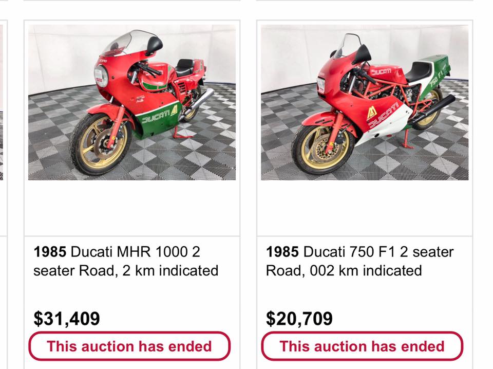 ducati auction graysonline